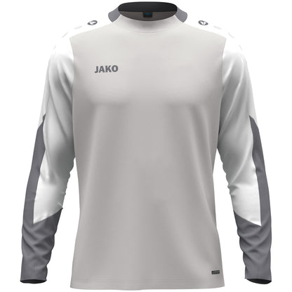 JAKO Longsleeve Dynamic – Grau (vorne)