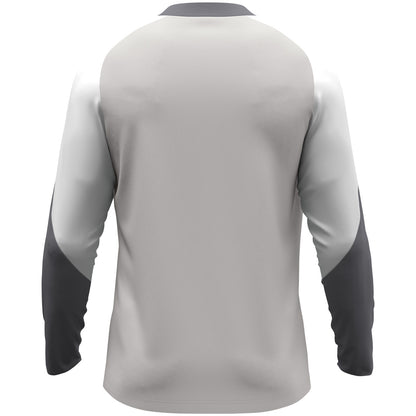 JAKO Longsleeve Dynamic – Grau (hinten)