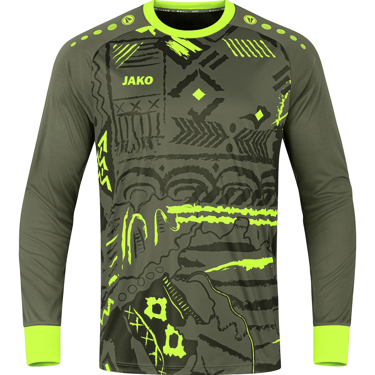 JAKO TW-Trikot Tropicana – Grün (vorne)