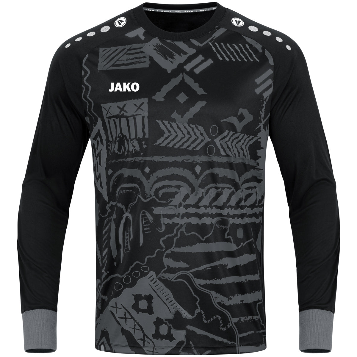 JAKO TW-Trikot Tropicana – Schwarz (vorne)
