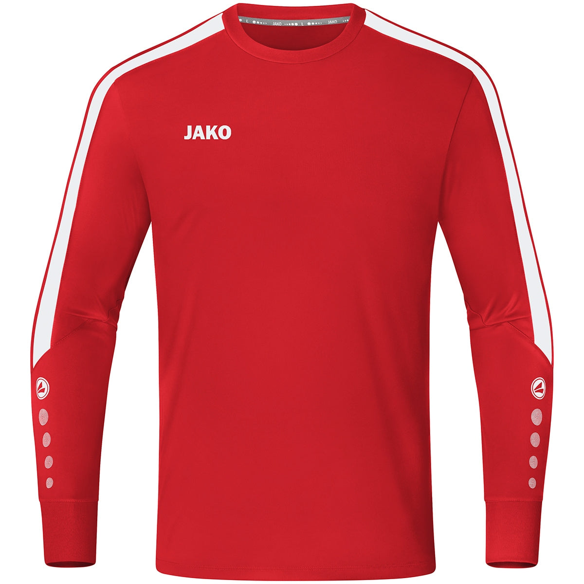 JAKO Torwart-Trikot Power – Rot (vorne)