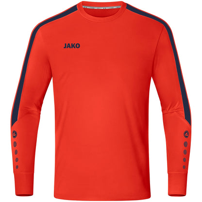 JAKO Torwart-Trikot Power – Orange (vorne)
