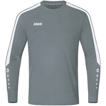 JAKO Torwart-Trikot Power – Grau (vorne)