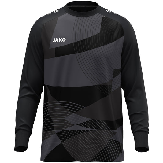 JAKO Torwart-Trikot River Kinder – Schwarz (vorne)