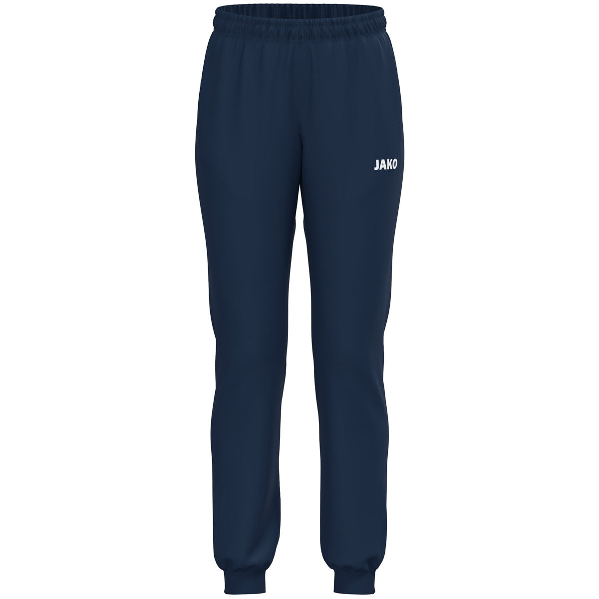 JAKO Polyesterhose One Damen Kurzgrößen – Blau (vorne)