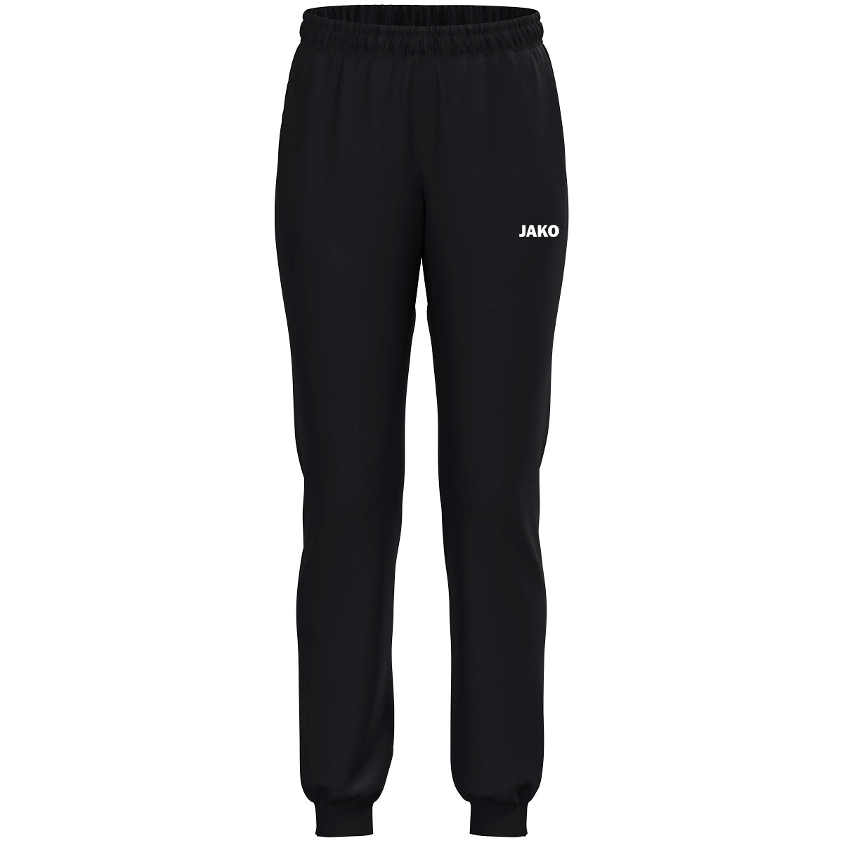 JAKO Polyesterhose One Damen – Schwarz (vorne)