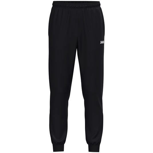 JAKO Polyesterhose One Langgrößen – Schwarz (vorne)