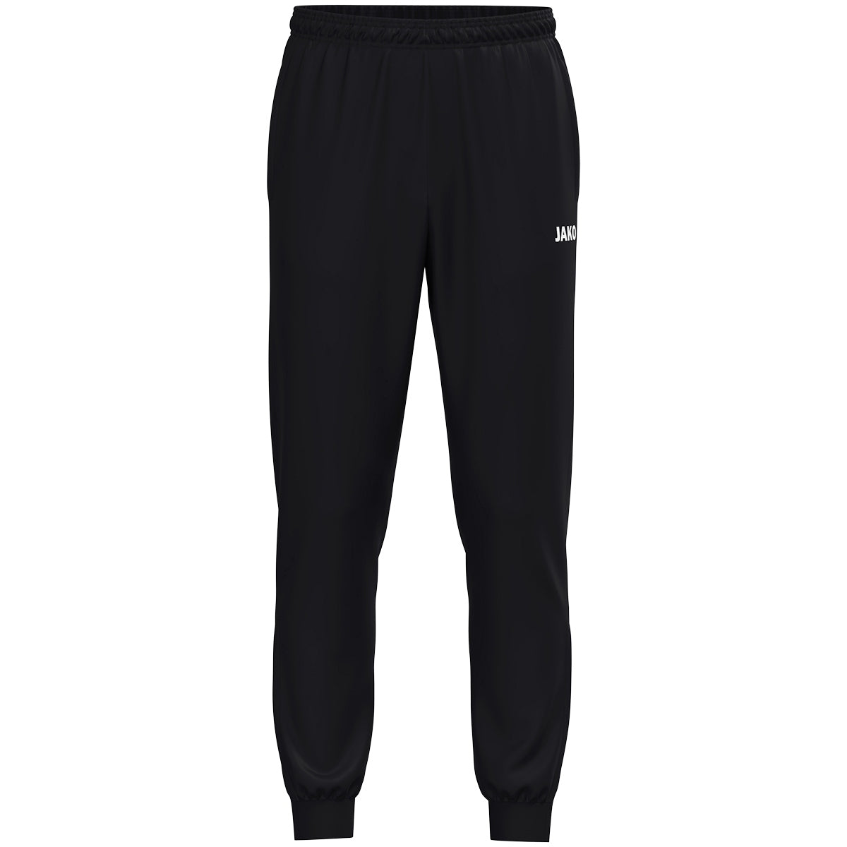JAKO Polyesterhose One Kurzgrößen – Schwarz (vorne)