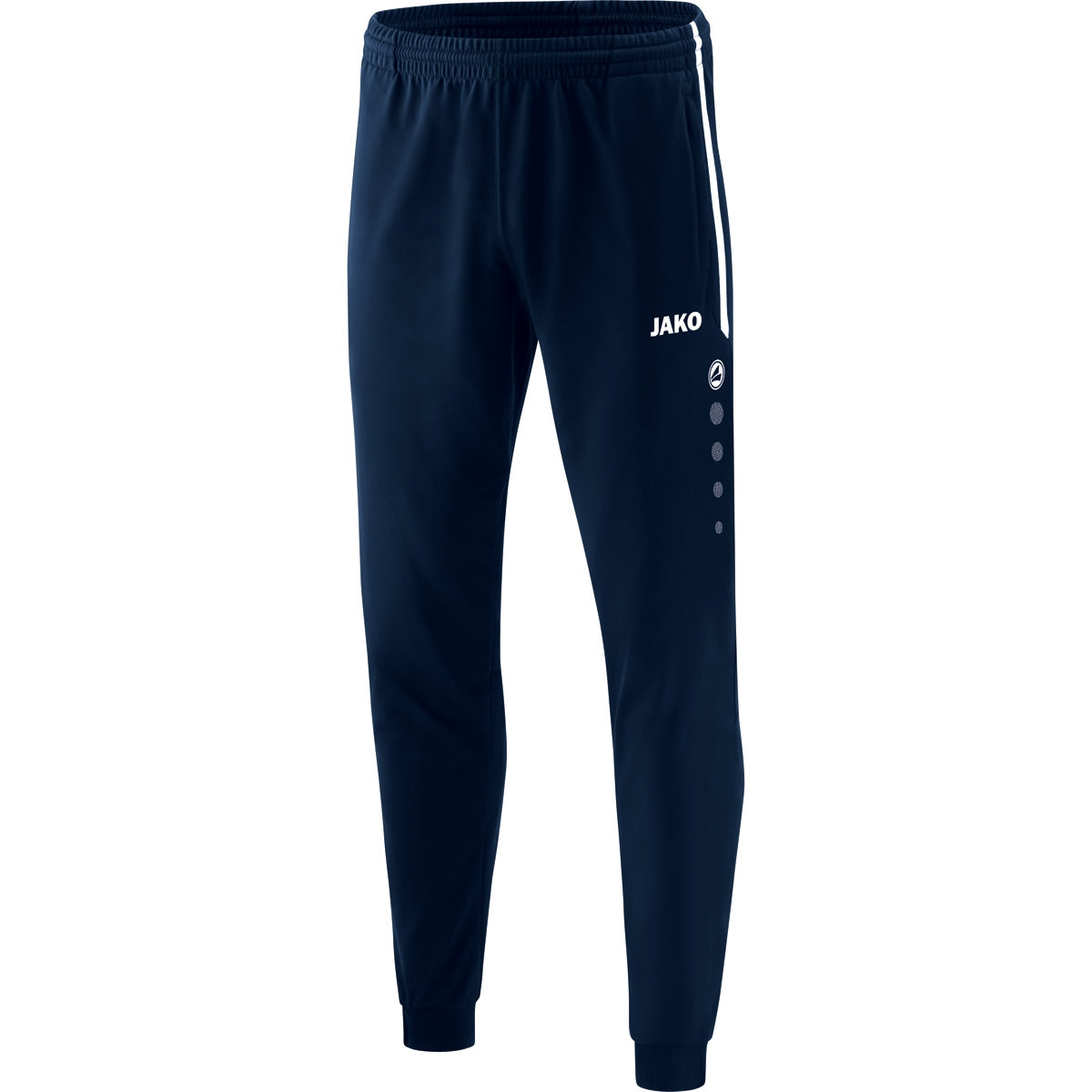JAKO Polyesterhose Competition 2.0 – Blau (09) (vorne)