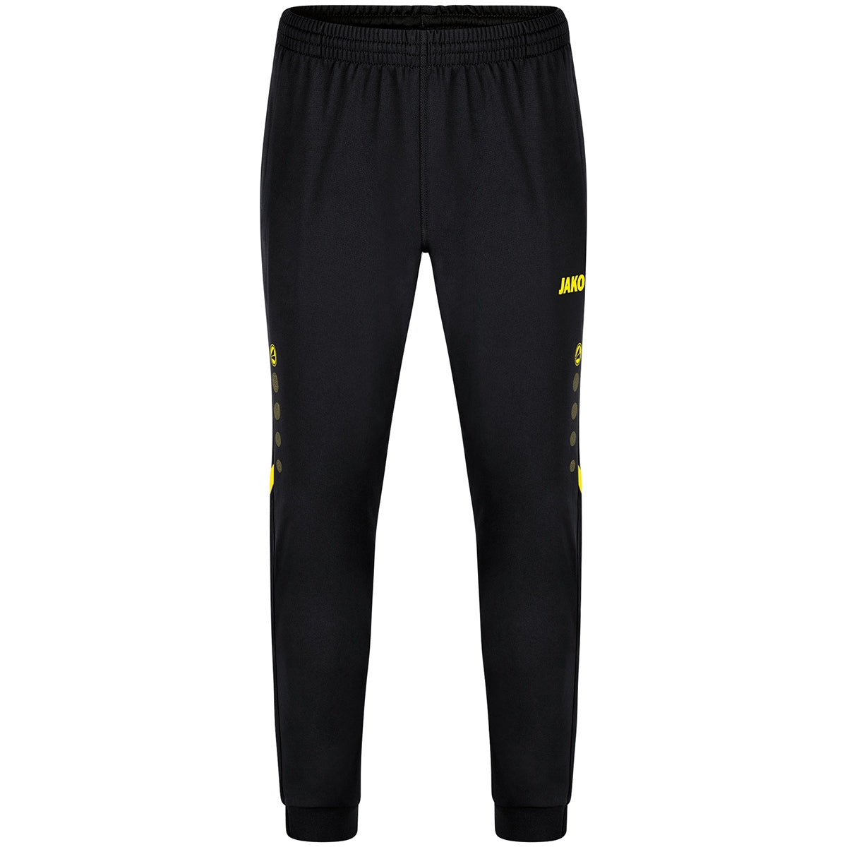 JAKO Polyesterhose Challenge – Schwarz (803) (vorne)