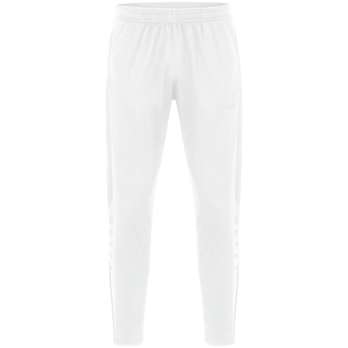 JAKO Polyesterhose Power – Weiß (vorne)