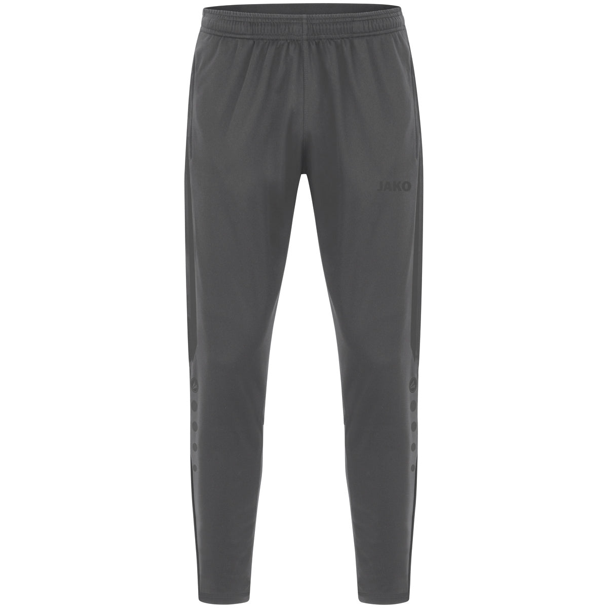 JAKO Polyesterhose Power – Grau (vorne)