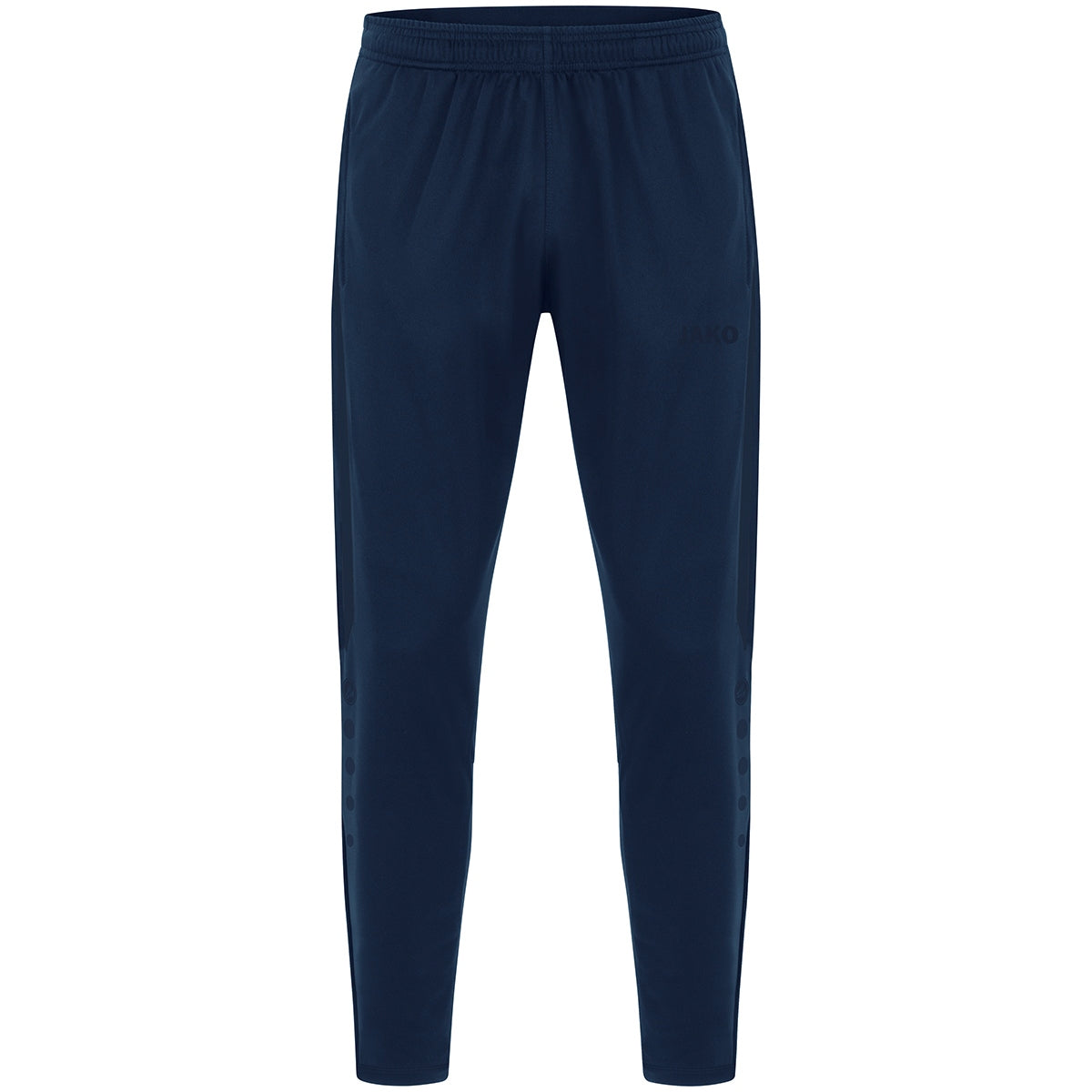 JAKO Polyesterhose Power – Blau (vorne)