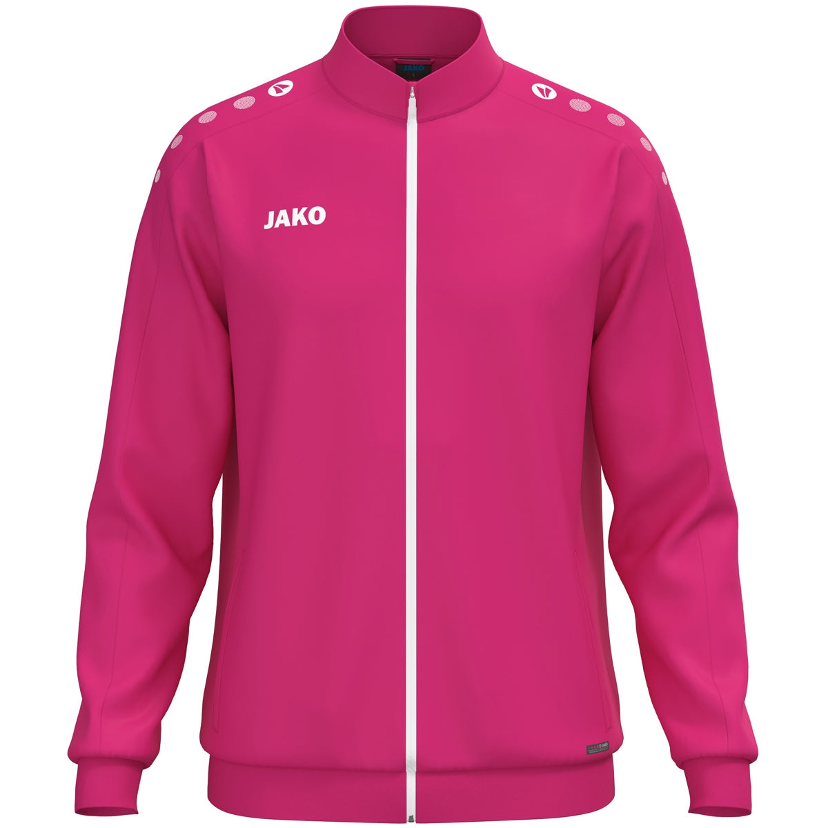 JAKO Polyesterjacke One – Pink (vorne)