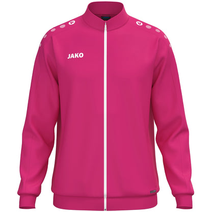 JAKO Polyesterjacke One – Pink (vorne)
