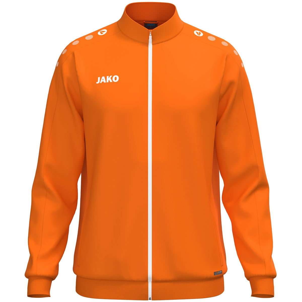 JAKO Polyesterjacke One – Orange (vorne)