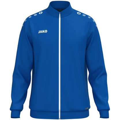 JAKO Polyesterjacke One – Blau (400) (vorne)