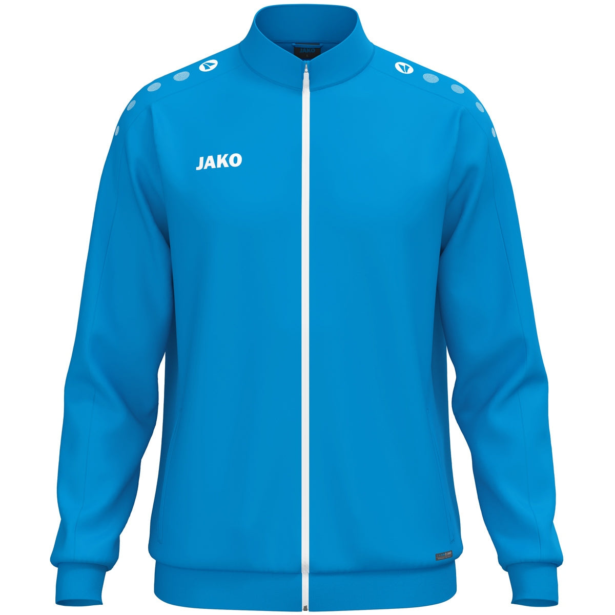 JAKO Polyesterjacke One – Blau (440) (vorne)
