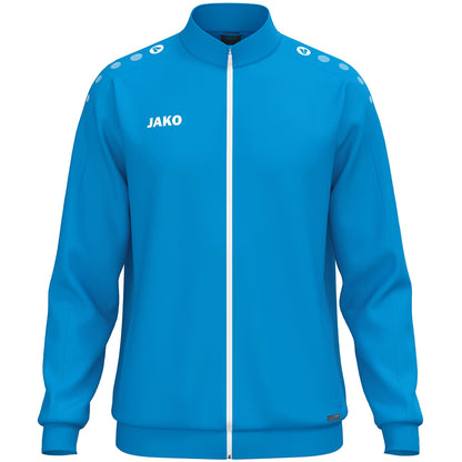 JAKO Polyesterjacke One – Blau (440) (vorne)