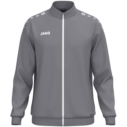 JAKO Polyesterjacke One – Grau (vorne)