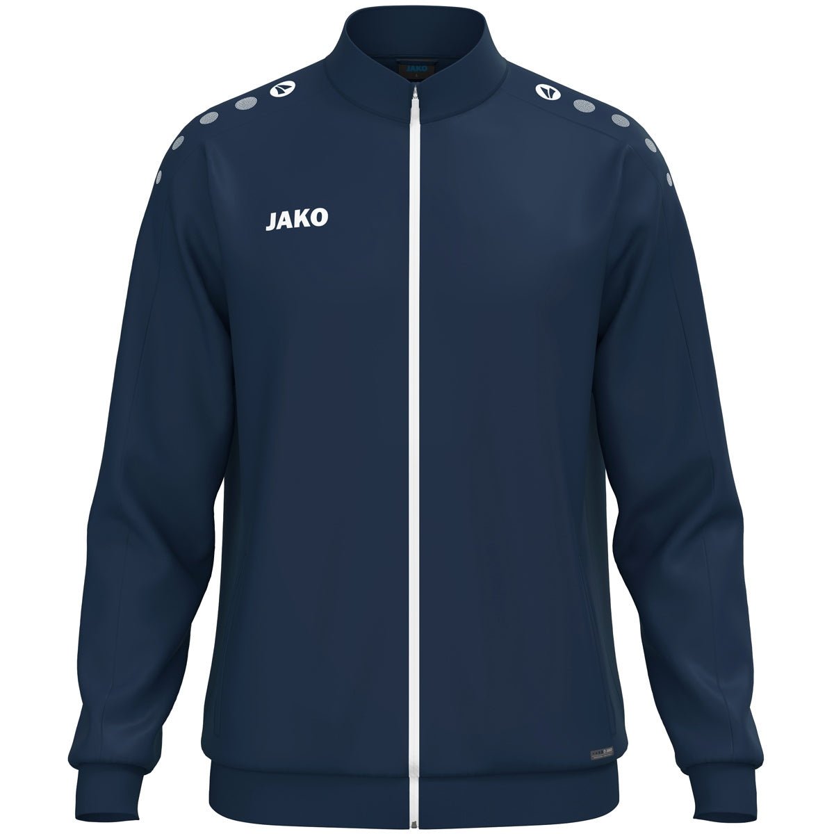 JAKO Polyesterjacke One – Blau (900) (vorne)