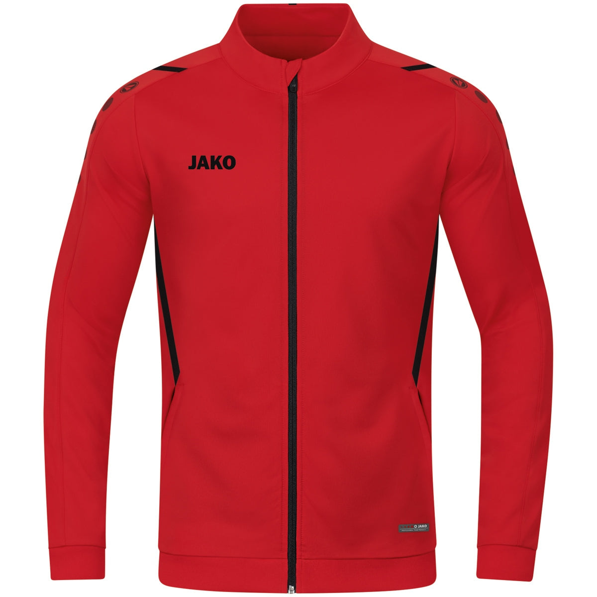 JAKO Polyesterjacke Challenge – Rot (101) (vorne)