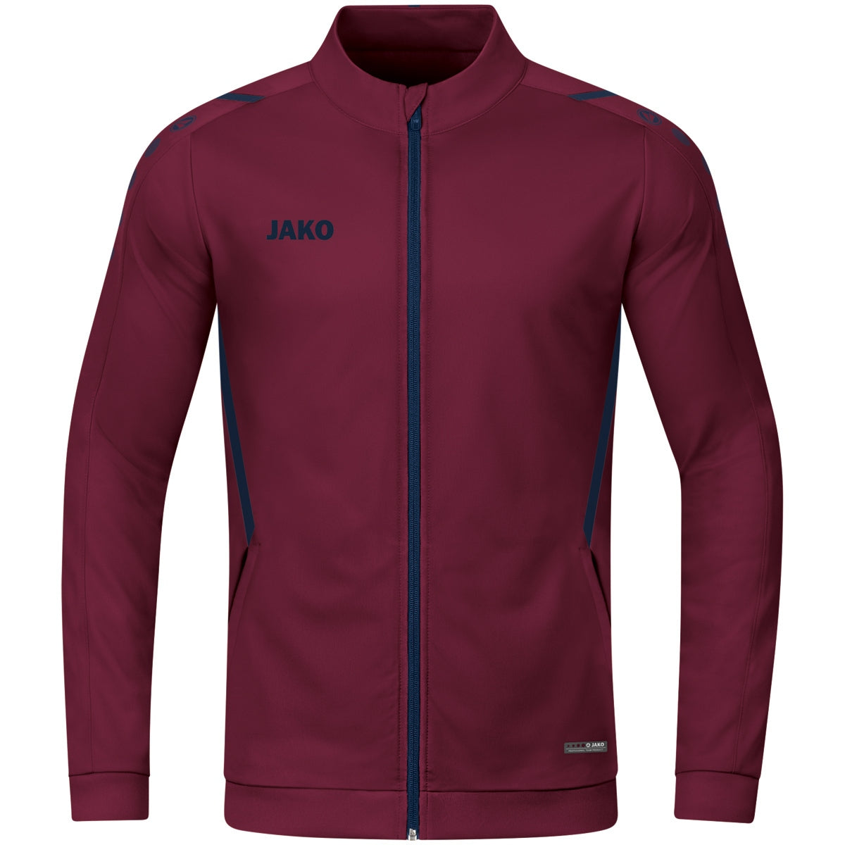 JAKO Polyesterjacke Challenge – Rot (132) (vorne)