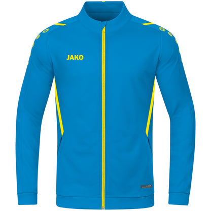 JAKO Polyesterjacke Challenge – Blau (443) (vorne)