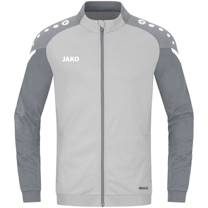 JAKO Polyesterjacke Performance – Grau (vorne)
