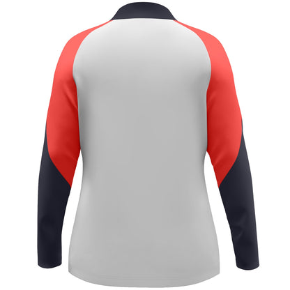 JAKO Polyesterjacke Dynamic Damen – Weiß (hinten)