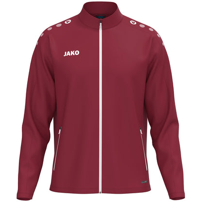 JAKO Freizeitjacke One – Rot (155) (vorne)