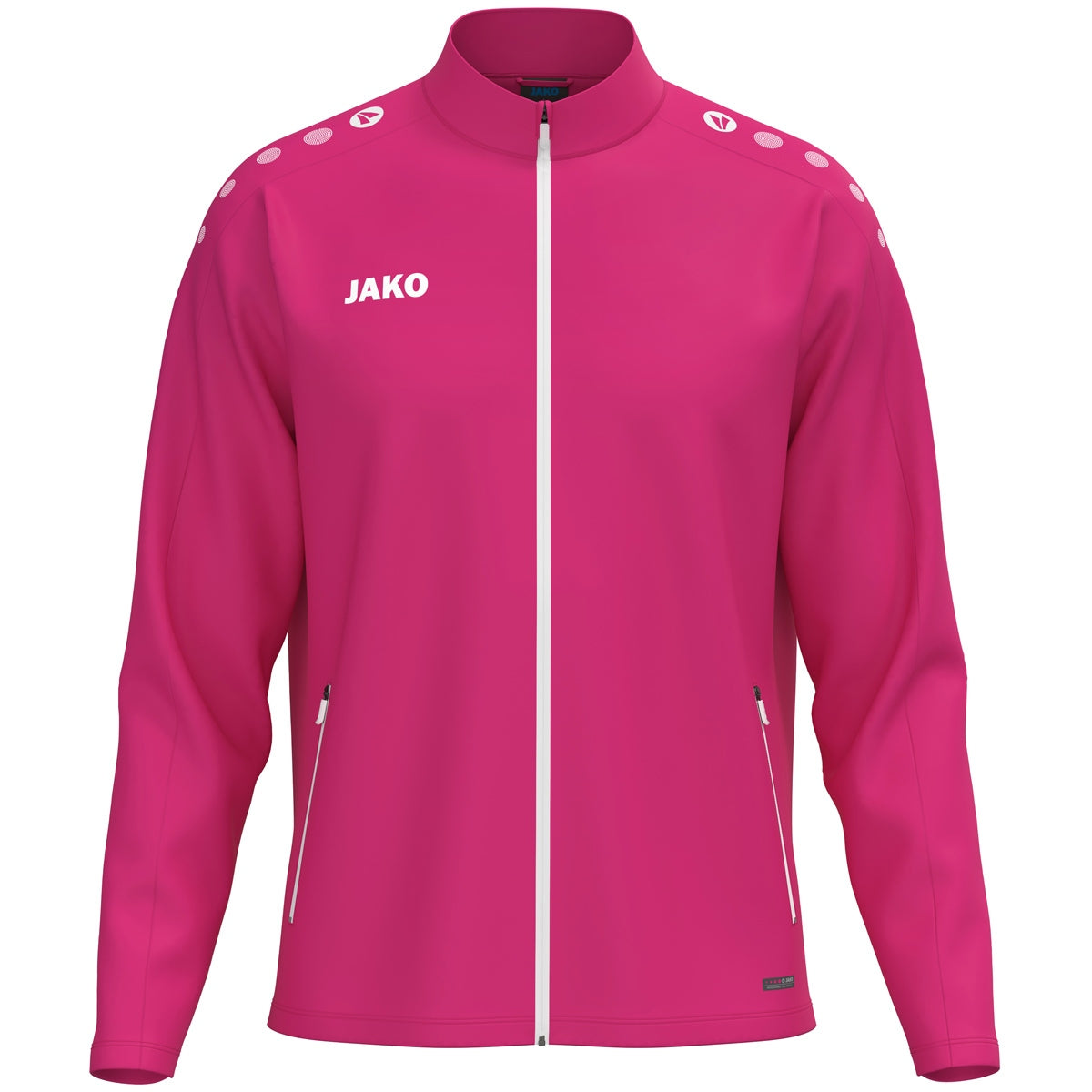 JAKO Freizeitjacke One – Pink (vorne)