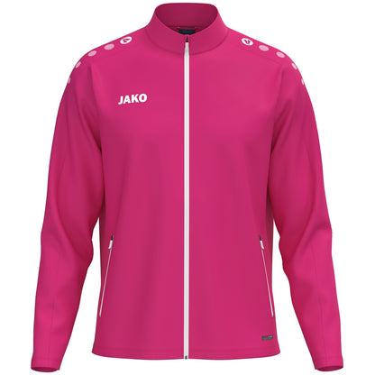 JAKO Freizeitjacke One – Pink (vorne)