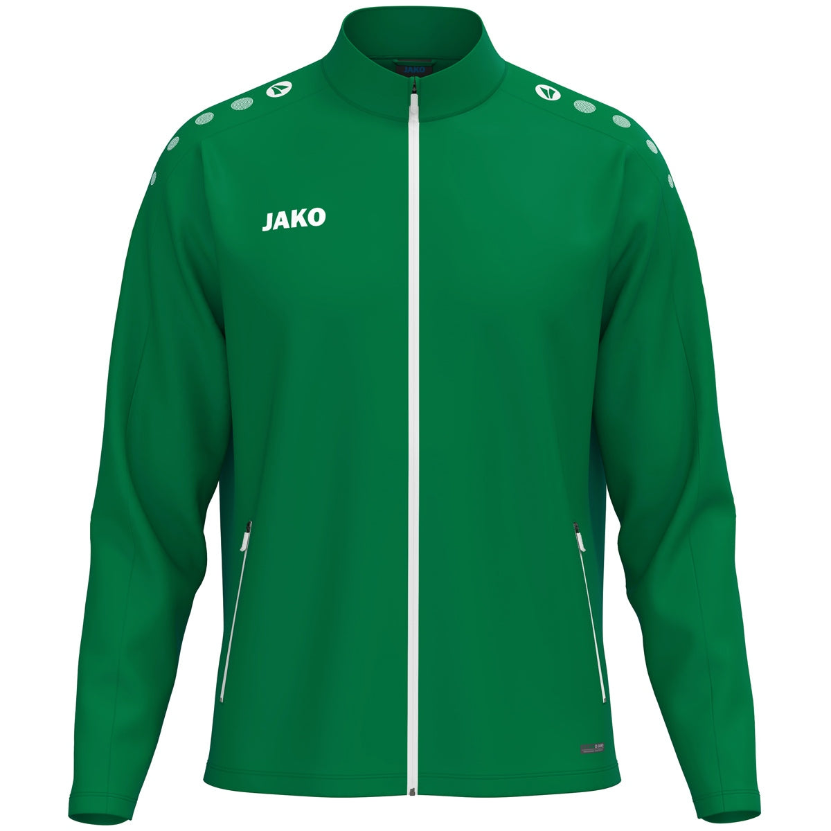 JAKO Freizeitjacke One – Grün (vorne)