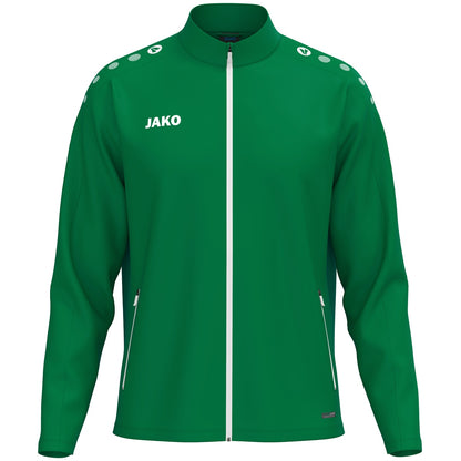 JAKO Freizeitjacke One – Grün (vorne)