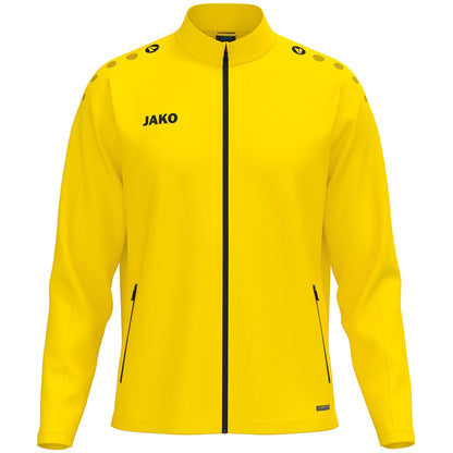 JAKO Freizeitjacke One – Gelb (vorne)