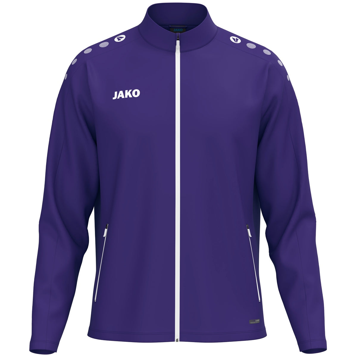 JAKO Freizeitjacke One – Lila (vorne)