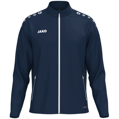 JAKO Freizeitjacke One – Blau (900) (vorne)