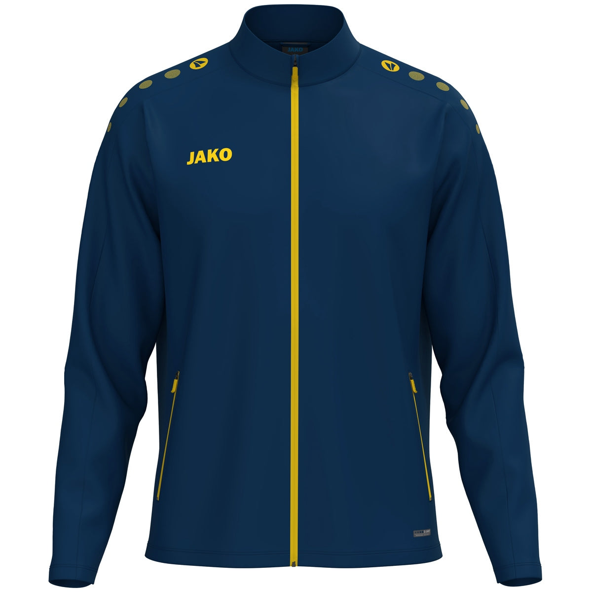 JAKO Freizeitjacke One – Blau (941) (vorne)