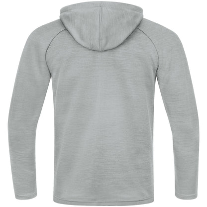 JAKO Freizeitjacke Challenge mit Kapuze – Grau (521) (hinten)