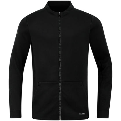 JAKO Jacke Pro Casual – Schwarz (vorne)