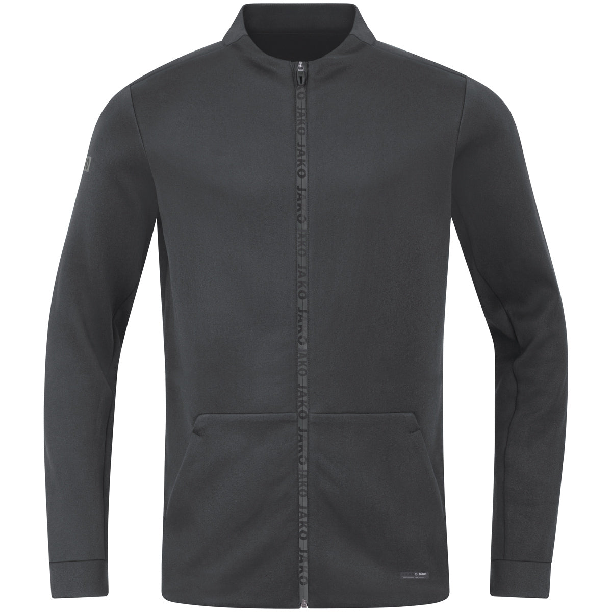JAKO Jacke Pro Casual – Grau (vorne)