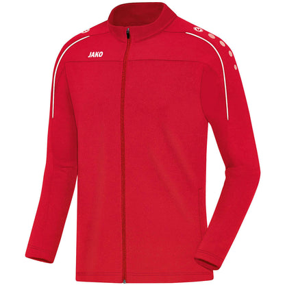 JAKO Freizeitjacke Classico – Rot (01) (vorne)