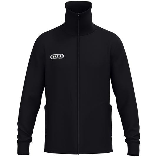 JAKO Tracksuit Jacke Wardrobe – Schwarz (vorne)