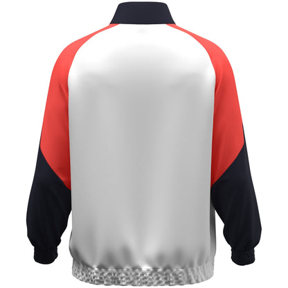 JAKO Webjacke Dynamic – Weiß (hinten)