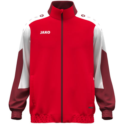 JAKO Webjacke Dynamic – Rot (vorne)