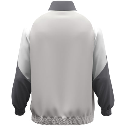 JAKO Webjacke Dynamic – Grau (hinten)
