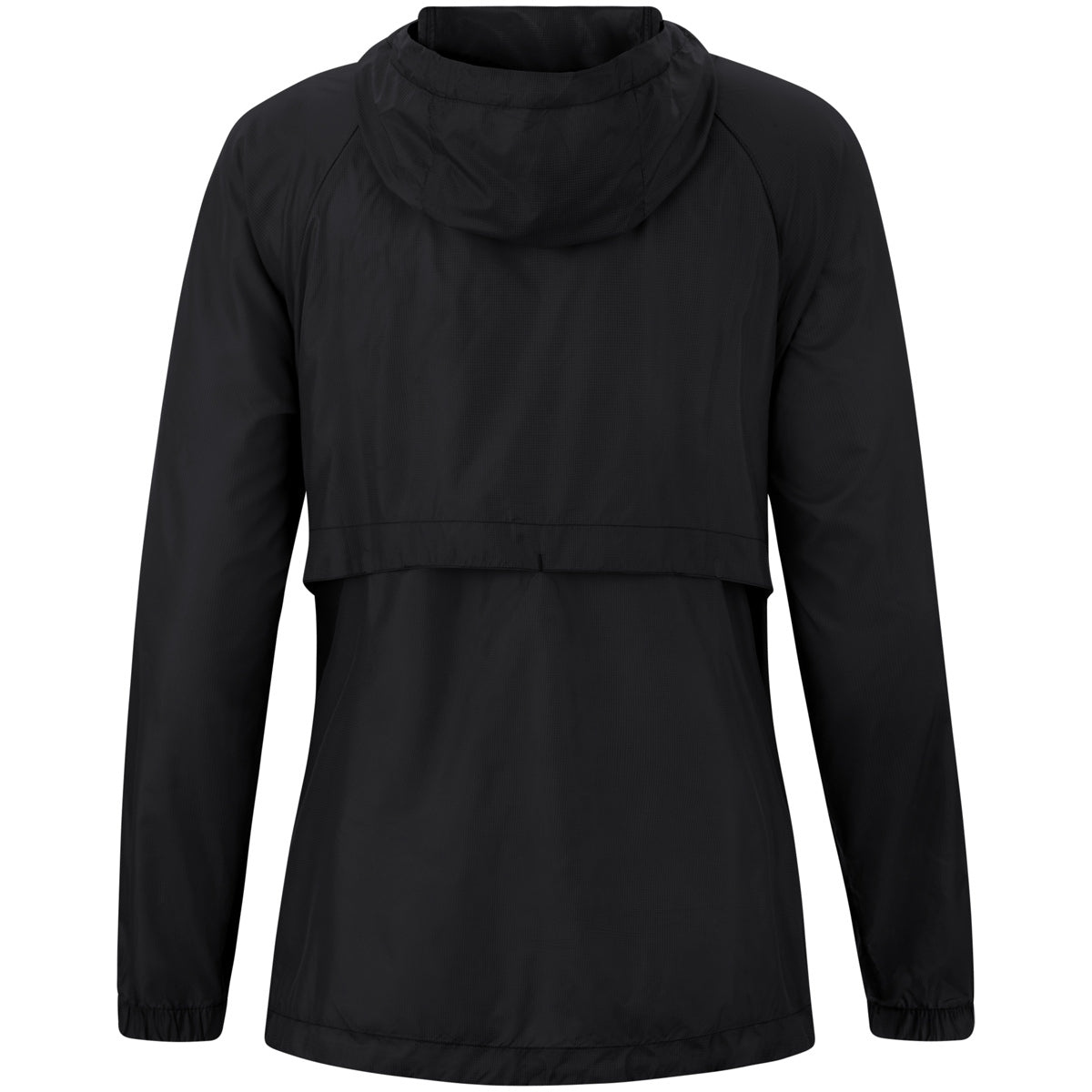 JAKO Lightweightjacke Flow Damen – Schwarz (hinten)