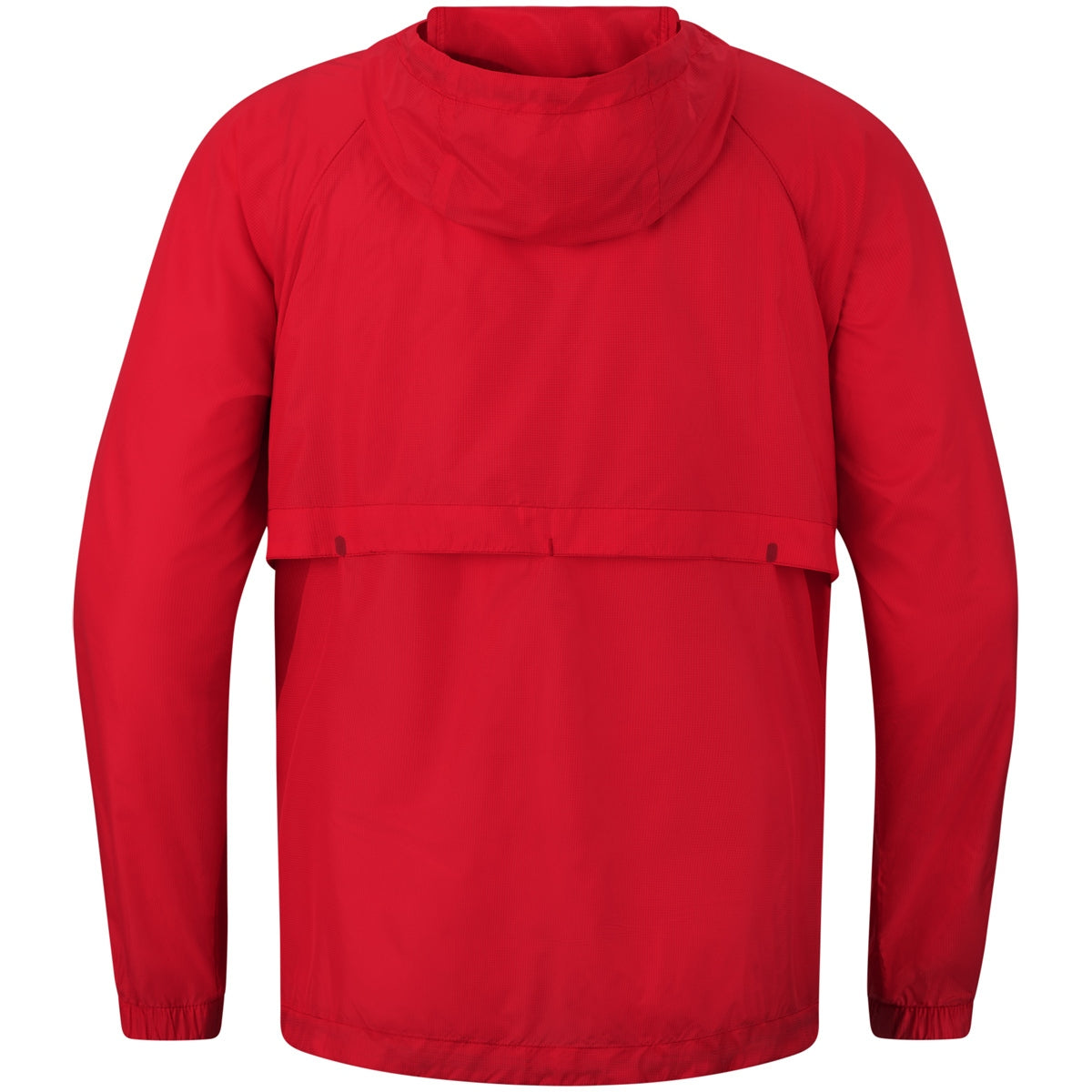 JAKO Lightweightjacke Flow – Rot (hinten)