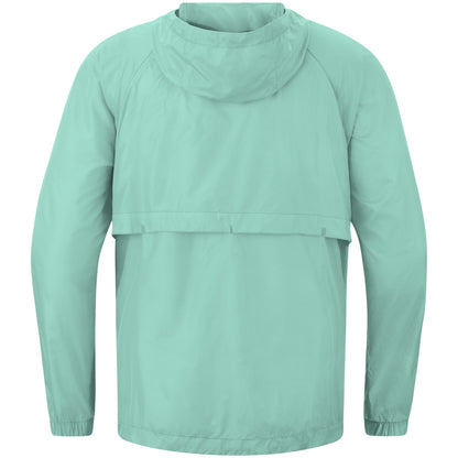 JAKO Lightweightjacke Flow – Grün (hinten)